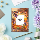 かわいいハロウィンアクリル招待状 #1 アクリル招待状 (インサイチュ (ウェディング))