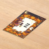 かわいいハロウィンアクリル招待状 #2 アクリル招待状 (レイダウン)