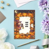 かわいいハロウィンアクリル招待状 #2 アクリル招待状 (インサイチュ (ウェディング))