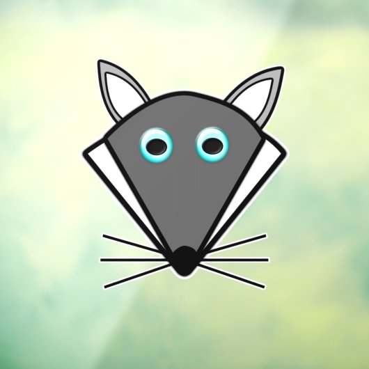 かわいいハロウィンウルフ ウィンドウサイン (シート3)