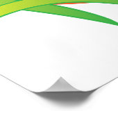 かわいいハロウィンカボチャのジャック・O – ランタン ポスター (角)