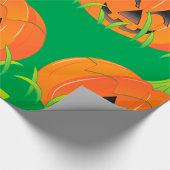 かわいいハロウィンカボチャのジャック・O – ランタン ラッピングペーパー