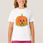 かわいいハロウィンカボチャのジャック・O – ランタン Tシャツ (正面)