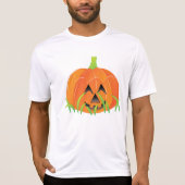 かわいいハロウィンカボチャのジャック・O – ランタン Tシャツ (正面)
