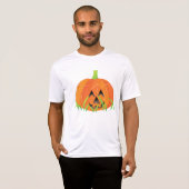 かわいいハロウィンカボチャのジャック・O – ランタン Tシャツ (正面フル)