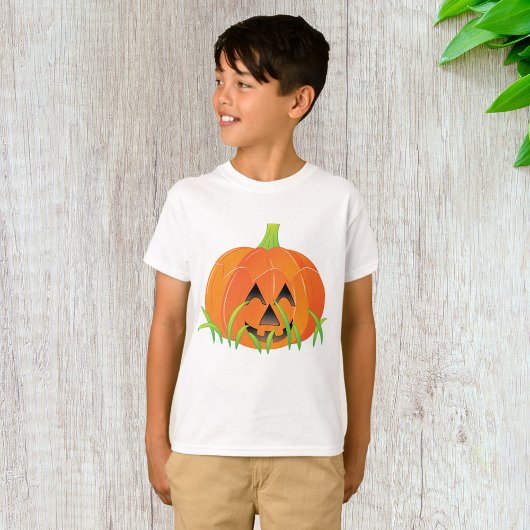 かわいいハロウィンカボチャのジャック・O – ランタン Tシャツ