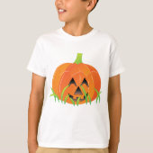 かわいいハロウィンカボチャのジャック・O – ランタン Tシャツ (正面)