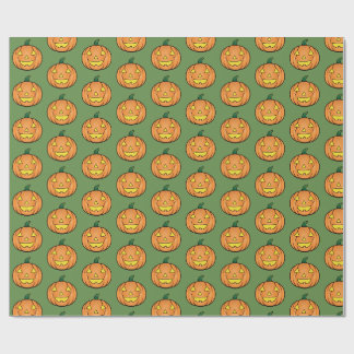 かわいいハロウィンカボチャ包み紙 ラッピングペーパー