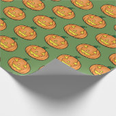 かわいいハロウィンカボチャ包み紙 ラッピングペーパー (角)