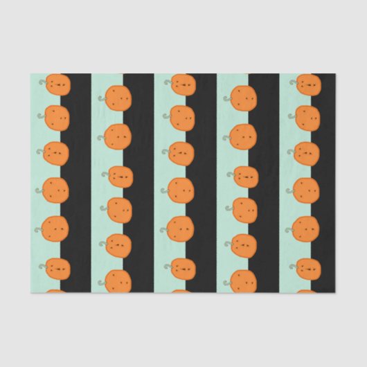 かわいいハロウィンカボチャ 薄葉紙 (正面)