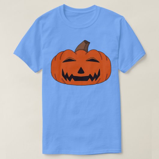 かわいいハロウィンカボチャ Tシャツ (デザイン正面)