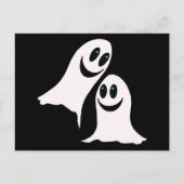 かわいいハロウィンカートゥーンマスコット ポストカード (正面)