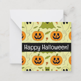 かわいいハロウィンカード、まとめ買い! ノートカード