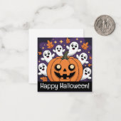かわいいハロウィンカード、まとめ買い！ ノートカード (正面/裏面インサイチュ)