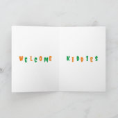 かわいいハロウィンカード(カボチャの畑) シーズンカード (内部)