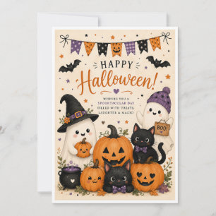 かわいいハロウィンカード シーズンカード
