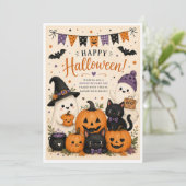 かわいいハロウィンカード シーズンカード (スタンド正面)