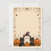 かわいいハロウィンカード シーズンカード (裏面)