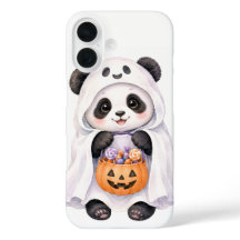 かわいいハロウィンガーゴイルパンダのかぼちゃのキャンディiPhone 16