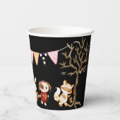 かわいいハロウィンキッズコスチュームパーティー 紙コップ (裏面)