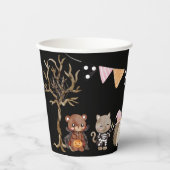 かわいいハロウィンキッズコスチュームパーティー 紙コップ (正面)