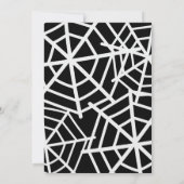 かわいいハロウィンキッズ1st誕生日 招待状 (裏面)