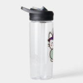 かわいいハロウィンキャット – 魔法と愛らしい不気味 ウォーターボトル (右面)