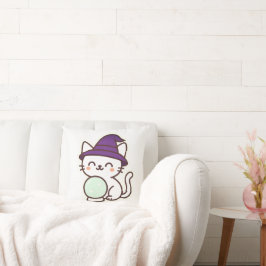 かわいいハロウィンキャット – 魔法と愛らしい不気味 クッション