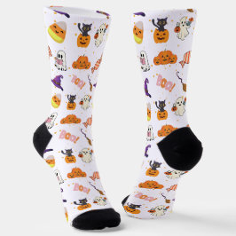 かわいいハロウィンキャラクター ソックス