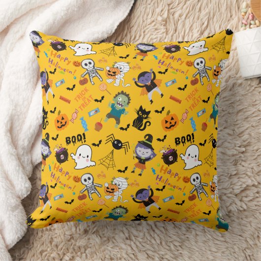 かわいいハロウィンクッション クッション (ブランケット)