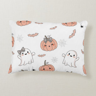 かわいいハロウィンシームレスパターン アクセントクッション
