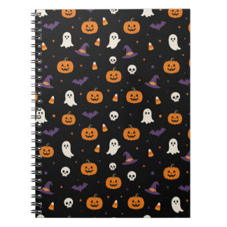 かわいいハロウィンシームレス柄ノート ノートブック