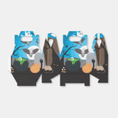 かわいいハロウィンシーンキッズハローウィンパーティ フェイバーボックス (折り畳みなし)