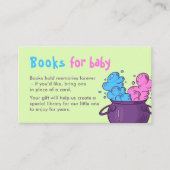 かわいいハロウィンジェンダーのベビーのための本が登場|過去記事 エンクロージャーカード (正面)