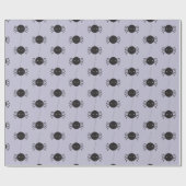 かわいいハロウィンスパイダース ラッピングペーパー (フラット)