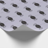 かわいいハロウィンスパイダース ラッピングペーパー (角)