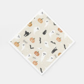 かわいいハロウィンナプキンスとパーティー用品 スタンダードランチョンナプキン (角)