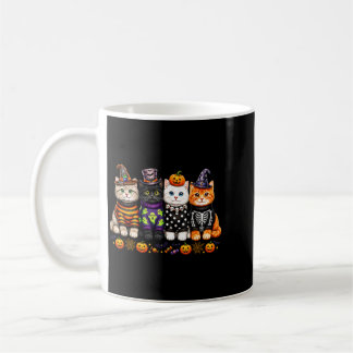 かわいいハロウィンネコ好き可愛い怖い子猫 コーヒーマグカップ