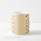 かわいいハロウィンネズミとカボチャ コーヒーマグカップ (中央)