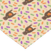 かわいいハロウィンネズミとカボチャ テーブルクロス (アングル)
