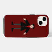かわいいハロウィンバンパイア iPhoneケース (裏面横)