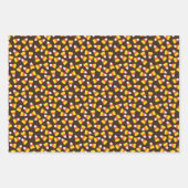 かわいいハロウィンパターン ラッピングペーパーシート (正面3)