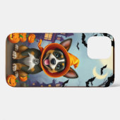 🐶🎃 かわいいハロウィンパーカーの子犬 ✨ Case-Mate iPhoneケース (裏面 (横))