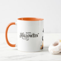 かわいいハロウィンパーティーの魔女、カボチャ、おばけ