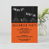 かわいいハロウィンパーティー 招待状 (スタンド正面)