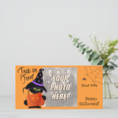 かわいいハロウィンフォトカード シーズンカード (スタンド正面)