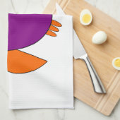 かわいいハロウィンフクロウキッチンタオル キッチンタオル (四つ折り)