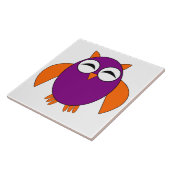 かわいいハロウィンフクロウタイル タイル (側面)