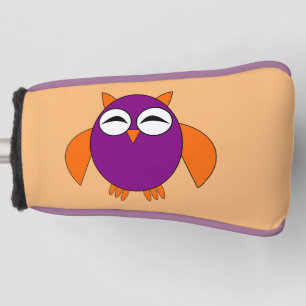 かわいいハロウィンフクロゴルフのパターカバー ゴルフヘッドカバー