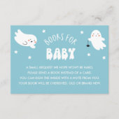 かわいいハロウィンブックのベビー要求の挿入 エンクロージャーカード (正面)